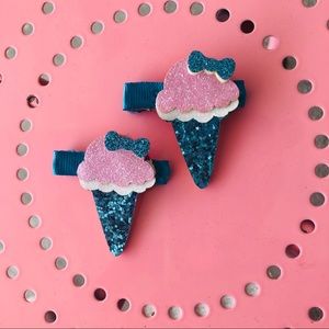 🍨 Ice Cream Hair Clippies🍨